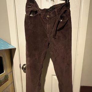 Calvin Klein Jeans Women's Brown Bootcut Corduroy Pants Size 8